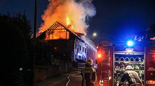 Brand in Frensdorf