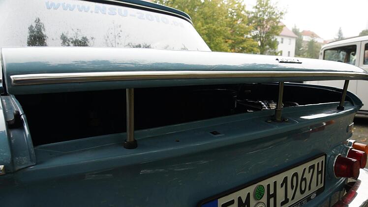 Offene Heckklappe für die MotorkühlungFoto: Arkadius Guzy