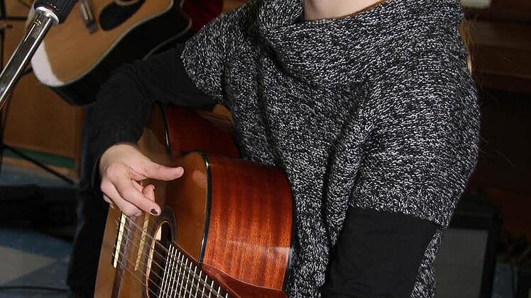 Lara Pfändner findet es toll, auf der Bühne zu stehen.