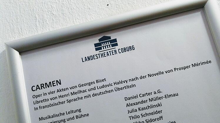 Erfolgreiches Coburg-Debüt: Daniel Carter, Kapellmeister an der Deutschen Oper Berlin, dirigierte als GMD-Aspirant die "Carmen"-Aufführung am Mittwoch im Landestheater Coburg.Foto: Jochen