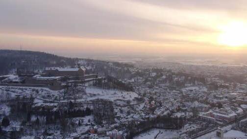 Winterstimmung - eingefangen mit der fliegenden Kamera. Foto: Ingo Bär