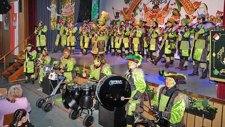 Die Guggenmusik aus Wendelstein  Foto: Karl Heinz Wirth