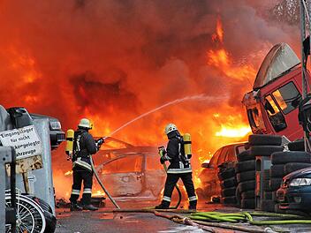 Wenn's brennt, benötigt die Feuerwehr eine angemessene Technik. Foto: Archiv Dieter Britz