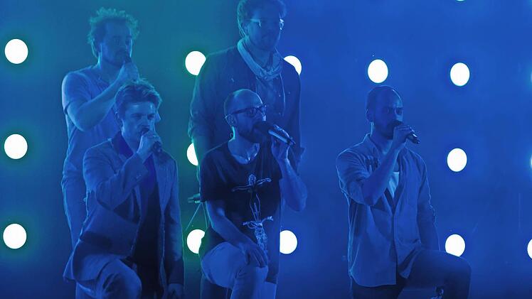 "Viva Voce" beim Gastspiel in der Gerold-Strobel-Halle in Bad Rodach.Foto: Jochen Berger