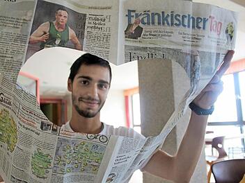 Omar Farouq möchte Aussicht auf Zukunft. Der Fränkische Tag hat ihn besucht.  Foto: Markus Häggberg