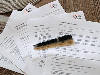 Der Beratungsverein informiert über Vorsorgevollmachten, Betreuungsverfügungen und Patientenverfügungen.  Fotos: Carmen Schwind