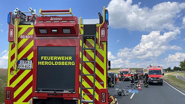 Frontalcrash auf der B2 im Kreis Erlangen-H&ouml;chstadt