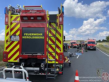 Frontalcrash auf der B2 im Kreis Erlangen-H&ouml;chstadt