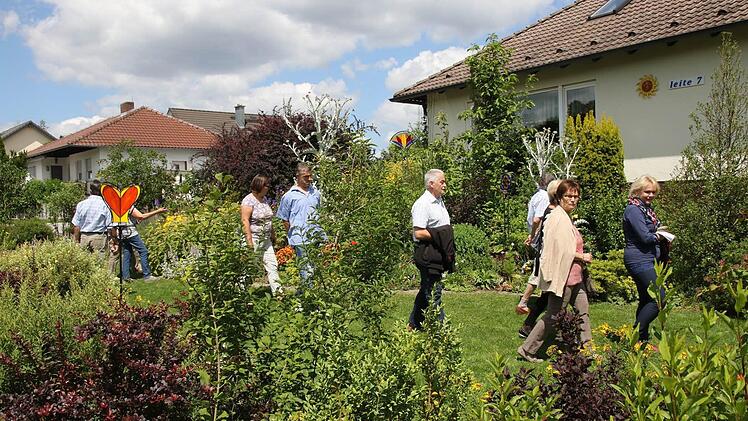 Im Garten der Familie Reg Foto: Michael Stelzner