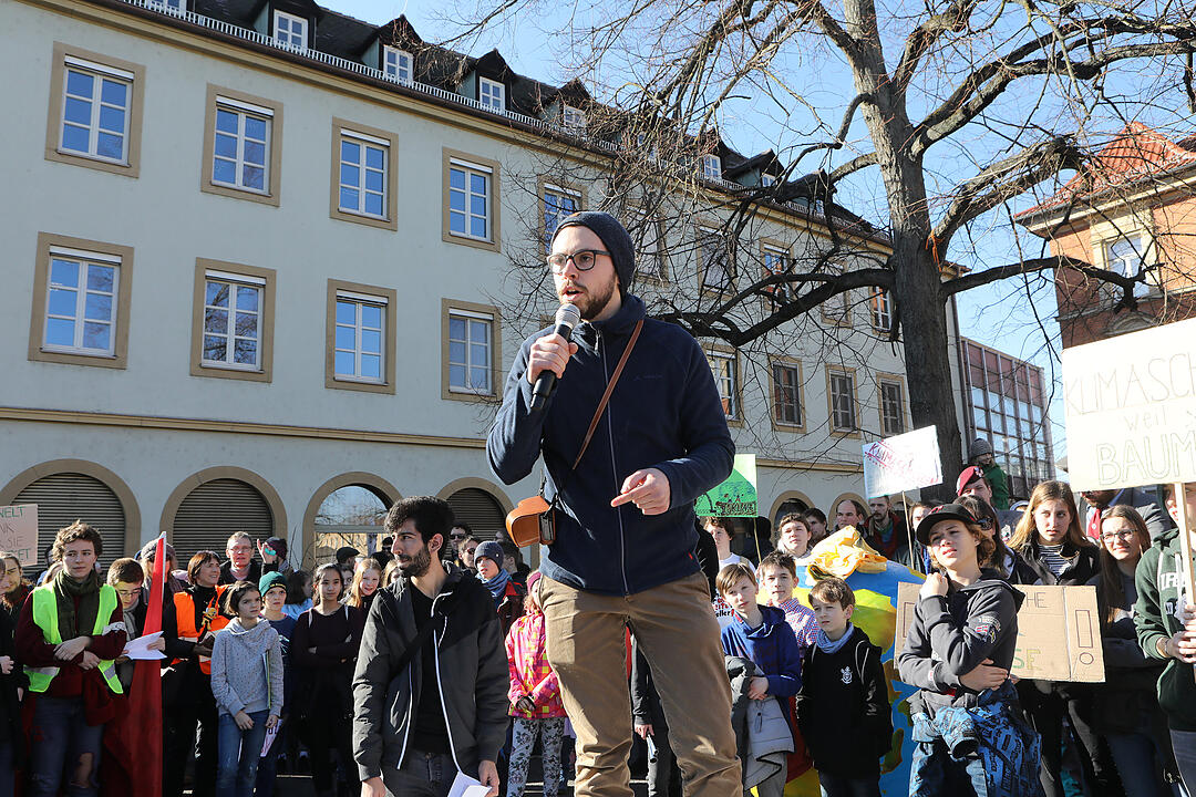 Bamberg; Demo Klima; Foto: Barbara Herbst