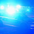 Polizeiauto und Blaulicht (1)