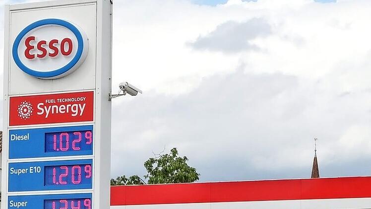 Die Tankstelle in Baiersdorf  Foto: Barbara Herbst