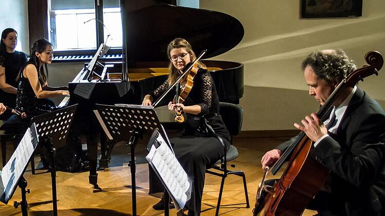 Mitreißend musiziert: Werke von Frank Bridge und Edward Elgar erklang beim Coburger Rathauskonzert.Foto: Jochen Berger