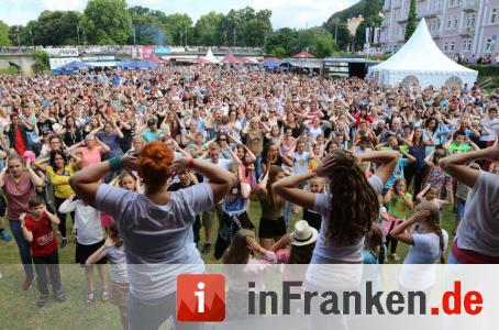 Die Stadtwette beim Rakoczy-Fest in Bad Kissingen