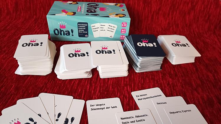 Spiele-Rezension "Oha!": Witziges Wortspiel für die ganze Familie