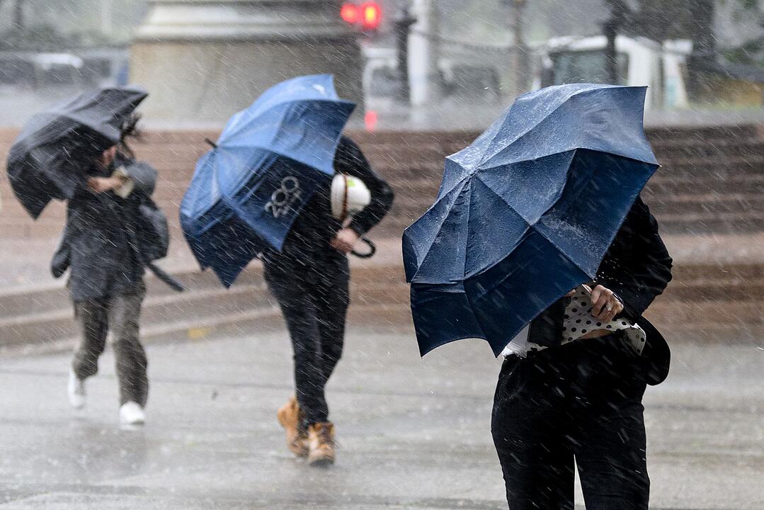 Regenwetter in Sydney