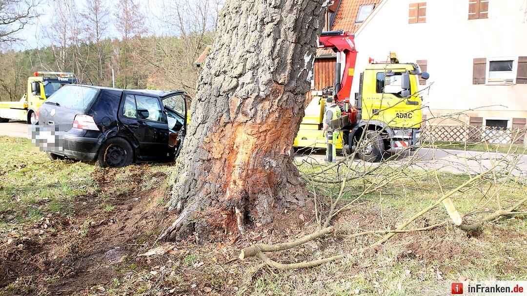 Schwerer Unfall bei Untersteinbach