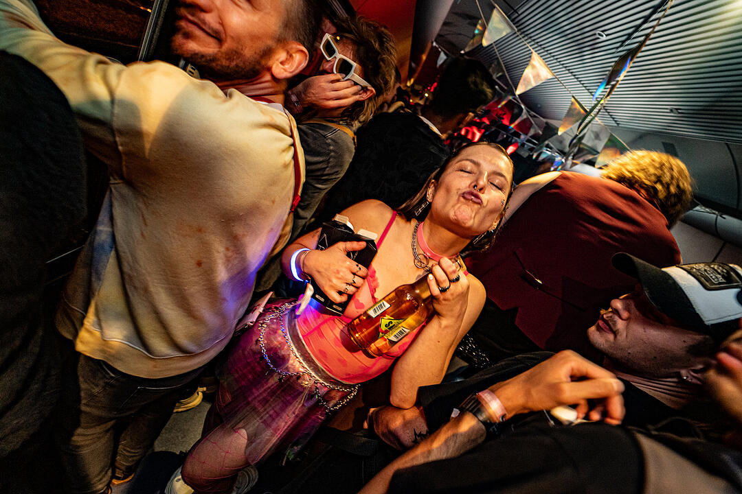 Die beste Party im Zug!