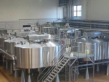 Die Produktion am Standort Wiesenfeld der Milchwerke brummt. CT-Archiv