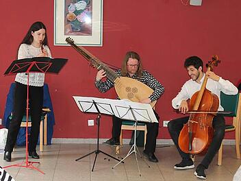 Das Trio L´Arrabiata bei seinem Auftritt in der Fränkischen Schweiz  Foto: privat