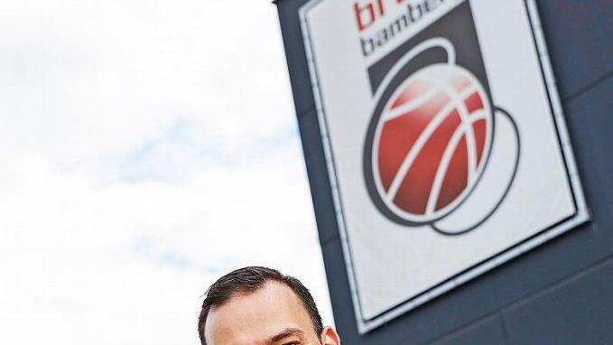 Johan Roijakkers hat den BC Prievidza 2012 zur slowakischen Meisterschaft und zwei Jahre später die BG Göttingen zurück in die Bundesliga geführt. Jetzt hofft er auf Erfolge mit Brose Bamberg. Foto: Daniel Löb