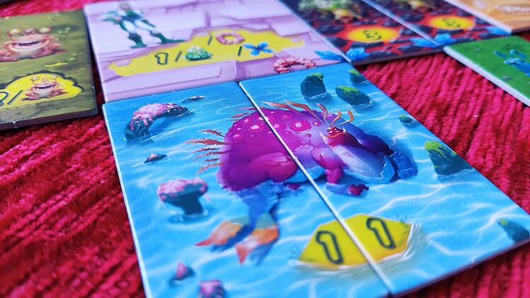 Big Monster im Test - familientaugliche Mischung aus Sammel-, Lege- und Drafting-Spiel