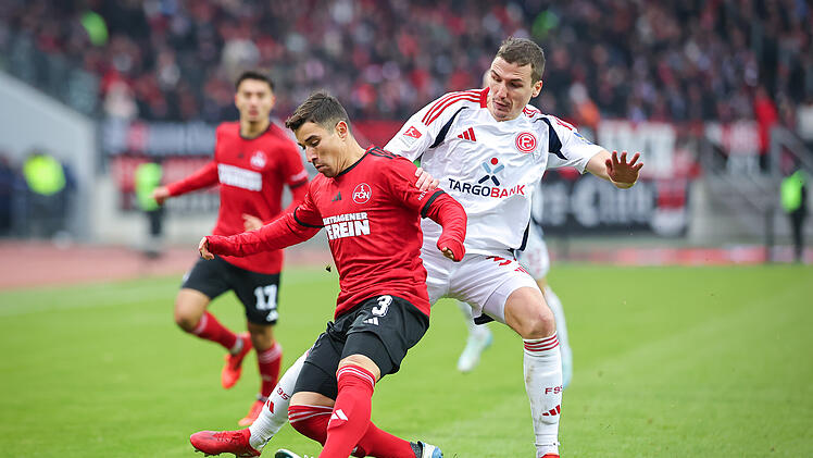 Nürnberg weiter in der Ergebnisdelle: 2:2 gegen Düsseldorf