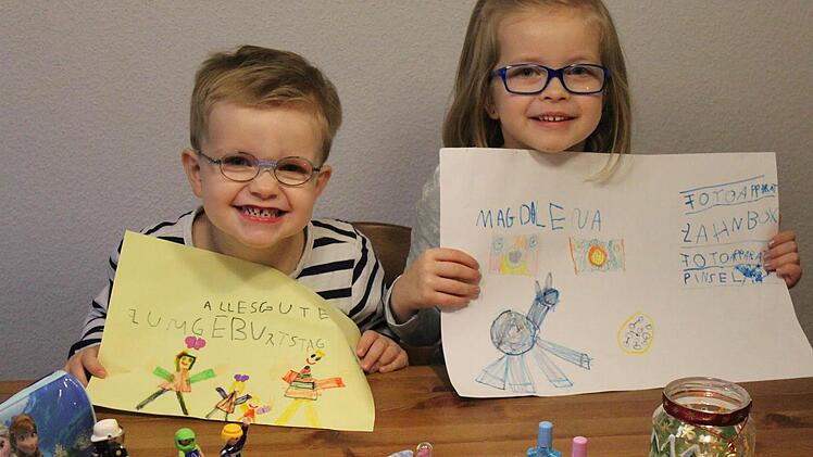 Jakob und Magdalena Müller fiebern dem Fest entgegen. Foto: Marco Meißner