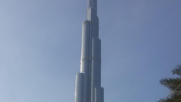 Der Burj Kalifa in Dubai. Foto: privat