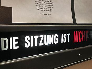 Der 46. Verhandlungstag spielte sich weitgehend hinter verschlossenen Türen ab. Foto: FT-Archiv