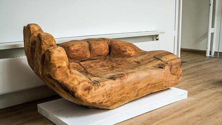 Ausstellung der Sommerakademie im Coburger Kunstverein: "Manufactum" von  Christian Raehse.Foto: Jochen Berger