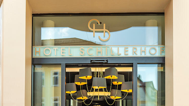 Hotel Schillerhof/Eingangbereich