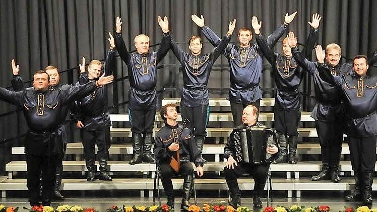 Der Ural-Kosaken-Chor gastiert am 10. Oktober in der Kulturhalle Ebersdorf. Foto: privat