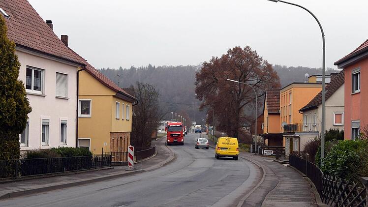 Die Bahnhofstraße in Michelau soll im kommenden Jahr saniert werden.  Foto: Andreas Welz