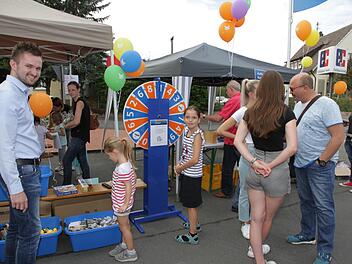 Beim Tag der offenen Tür  der Volksbank Hallerndorf   Foto: Mathias Erlwein