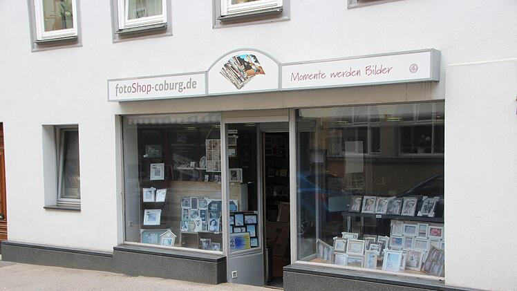 Seit 2009 befand sich der Fotoshop in der Webergasse 29 in Coburg.Oliver Schmidt
