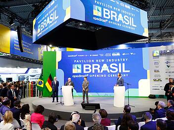Beginn der Hannover Messe