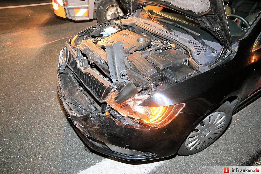 Unfall auf der A3 bei Höchstadt