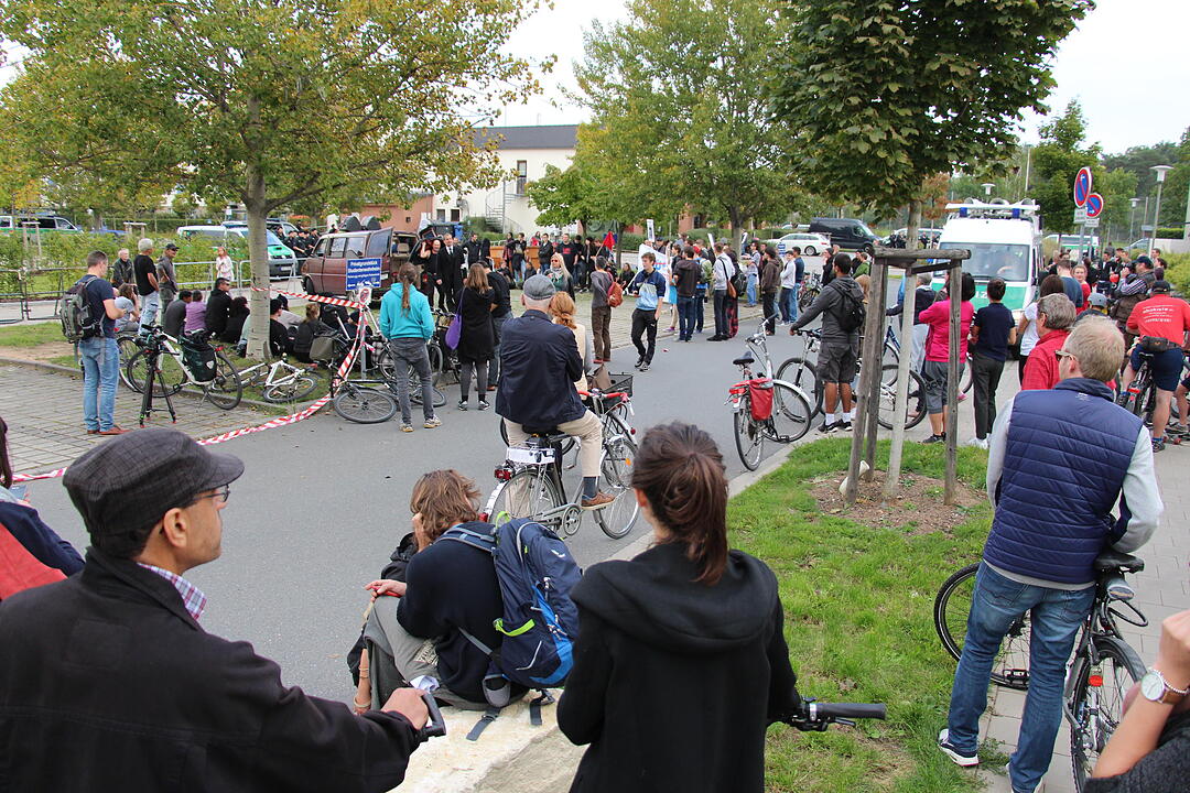 Antifa-Demo gegen Joachim Herrmann in Erlangen