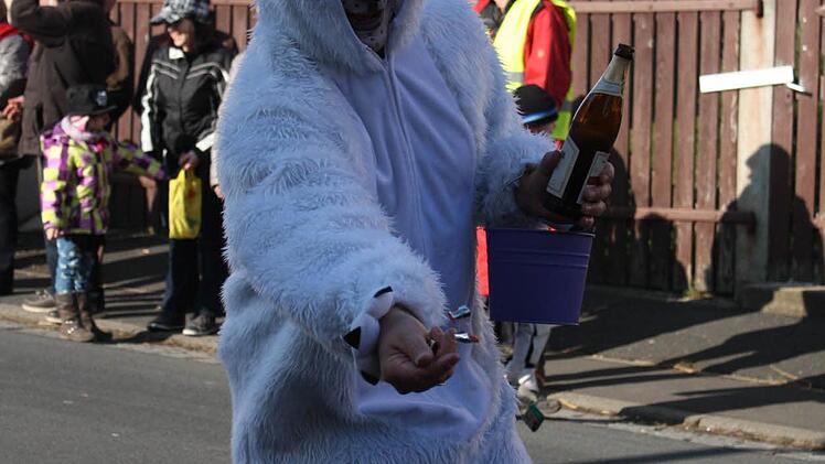 Eindrücke vom Faschingszug in Steinach.  Foto: Robert Huger