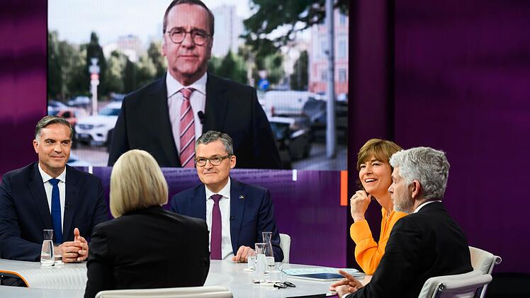 Bundesverteidigungsminister Boris Pistorius war bei "Maybrit Illner" zugeschaltet, um über das SPD-"Manifest" zu sprechen.