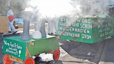 Faschingsumzug von Lauter nach Katzenbach Foto: Sigismund von Dobschütz