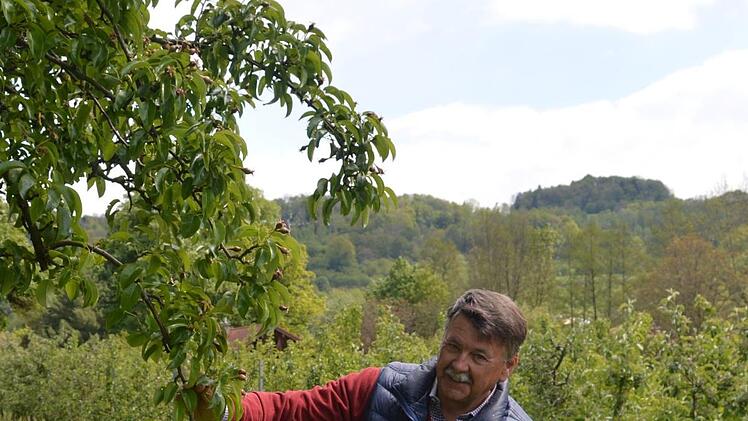 Die Schmitts  wollen die Streuobstwiesen erhalten. Foto: Ronald Heck