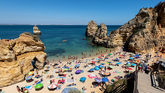 Portugal, Praia do Camilo, Lagos, Algarve, Urlaub