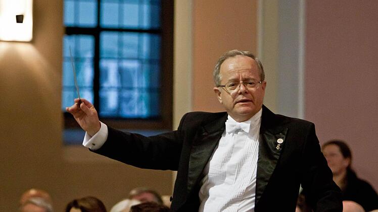 Gestenreicher Dirigent: Marius Popp