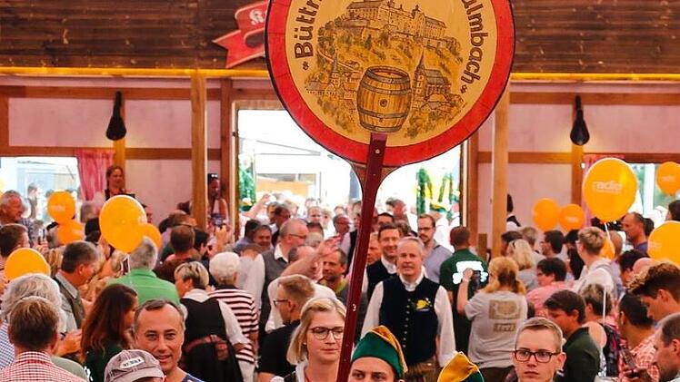 Die Kulmbacher Bierwoche ist eröffnet. Foto: Matthias Hoch