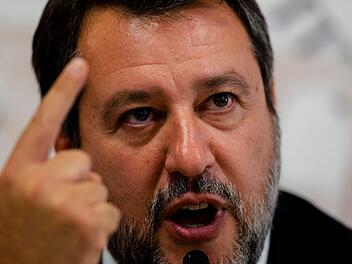 Italiens stellvertretender Ministerpr&auml;sident Matteo Salvini