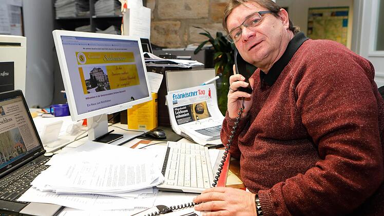 Ralf Kestel ist seit 1983 Redakteur beim Fränkischen Tag. Der Skandal um Schloss Gleusdorf ist die bisher größte Aufdeckung des 58-Jährigen. Foto: Matthias Hoch