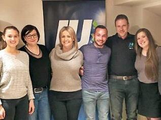 Vorstand der JU Ahorn (von links): Kevin Raab, Laura Sollmann, Nicole Bohl, Antonia Klyn, Marcel Trost, Alexander Zech, Elisabeth Funk sowie Alexander Schubert  Foto: privat
