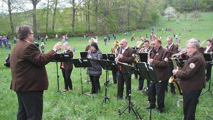 Der Musikverein Weiher musizierte.